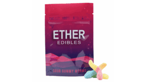 Ether Gummies - 180 mg - Sour Gummy Worms