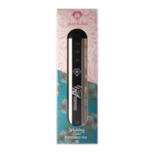 Diamond Concentrates Distillate Disposable Pen - 2g - Wedding Cake