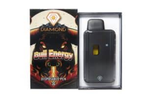 Diamond Concentrates Distillate Disposable Pen - 3g - Bull Energy