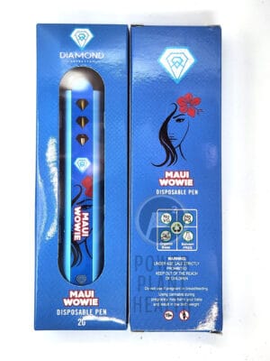 Diamond Concentrates Distillate Disposable Pen - 2g - Maui Wowie