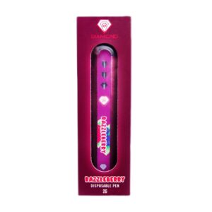 Diamond Concentrates Distillate Disposable Pen - 2g - Razzleberry
