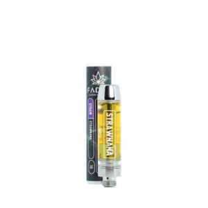 Faded Cannabis Co. Full Spectrum THC Vape Cartridge - 1ml- Strawnana