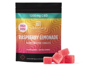 Twisted Singles - 1200mg CBD - Sour Edibles - 12x 100mg CBD