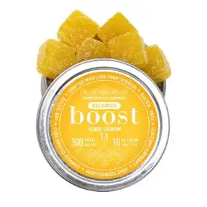 Boost Edibles - 300mg THC:CBD - Lemon