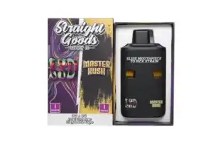 Straight Goods Dual Chamber Vape - 3g + 3g - LSD x Master Kush