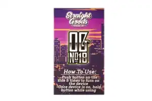Straight Goods Disposable Vape Pen - 3g - OG#18
