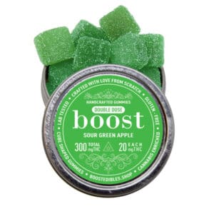Boost Edibles - 300mg THC - Sour Green Apple
