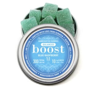 Boost Edibles - 300mg THC:CBD - Blue Raspberry