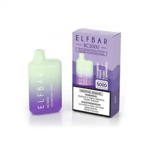 Elf Bar Disposable Vape - 5000 Puffs - Cranberry Grape