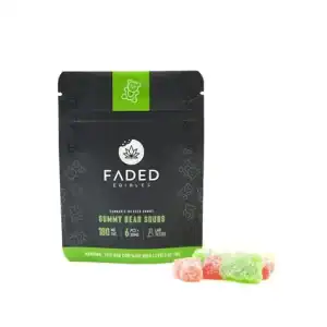 Faded Cannabis Co. Gummies - 180mg - Gummy Bear Sours