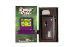 Straight Goods Disposable Vape Pen - 3g - Purple Mac